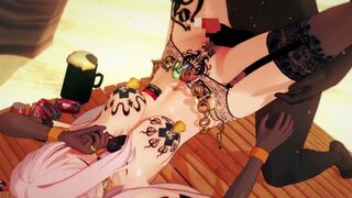 【QOS NTR】蓝色档案 - 米卡放学回家途中被绑架（第二部分）