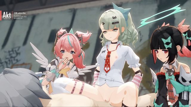 [AnimationAkt] [DLC][2607] 千夏的公开骑乘榨精